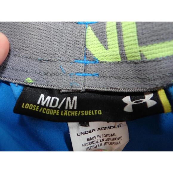 Under Armour Men's Blue Performance Shorts - Picture 2 of 6